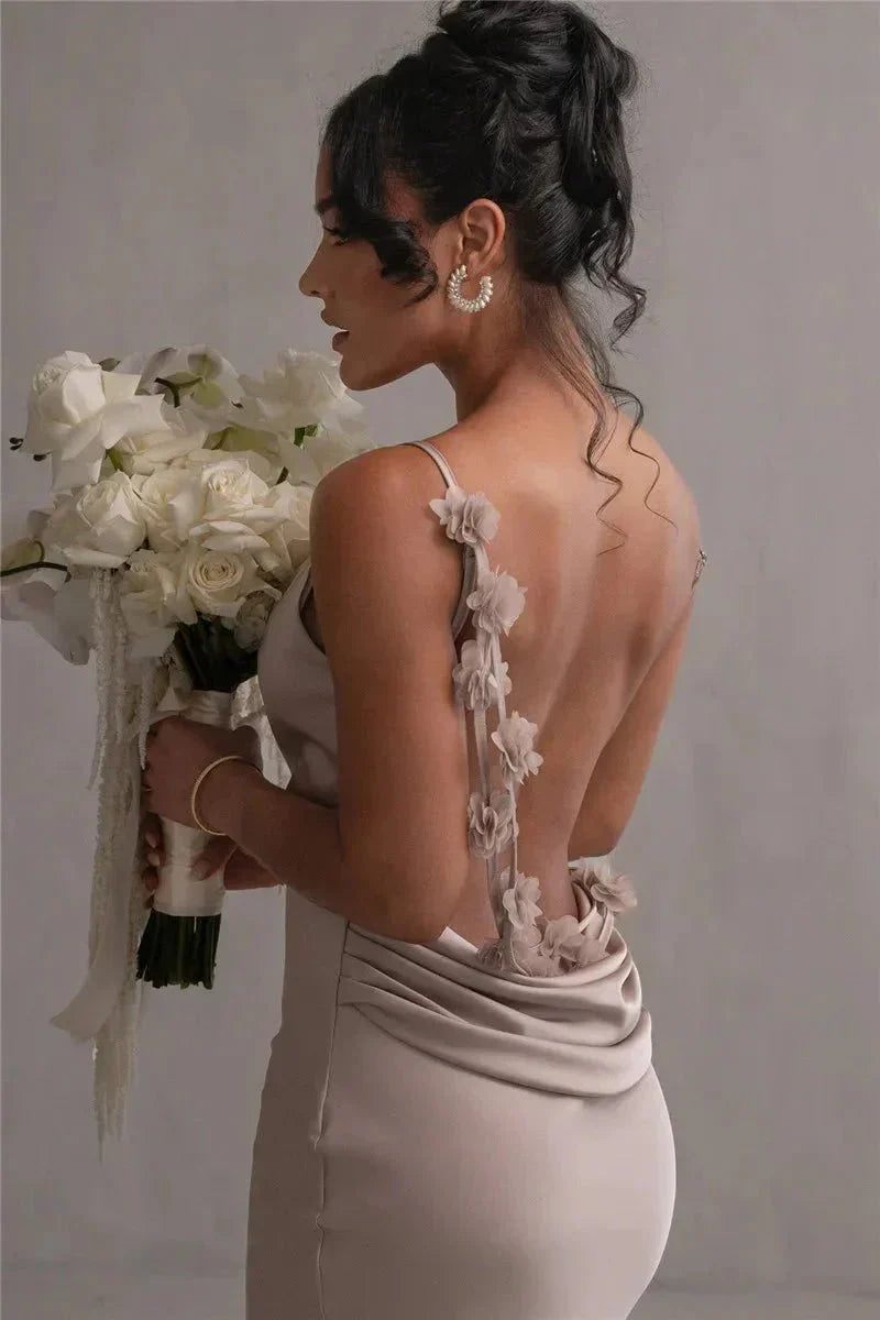 Nina Luxe Ruffled Party Dress