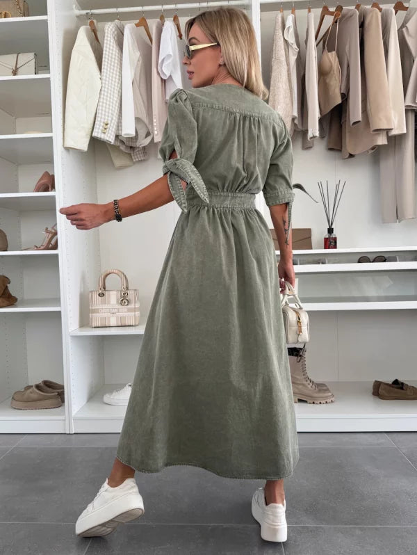 Ivanka Statement Evening Dress