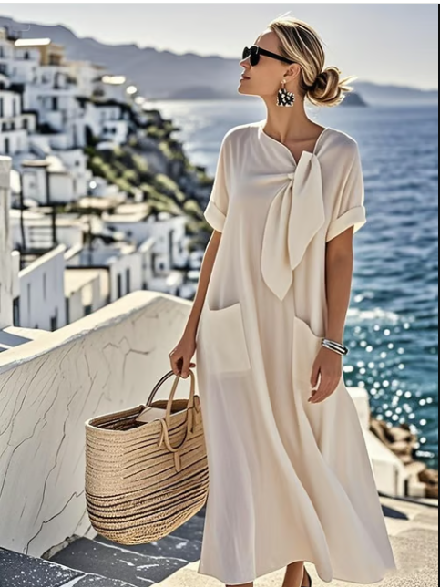 Andrea Stylish Summer Dress