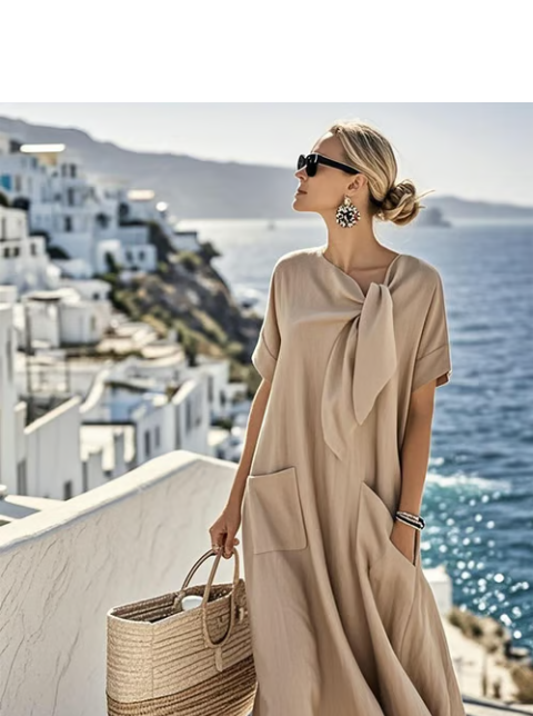 Andrea Stylish Summer Dress