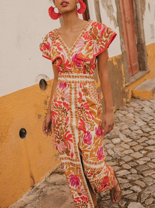 Bianca Colorful Maxi Dress