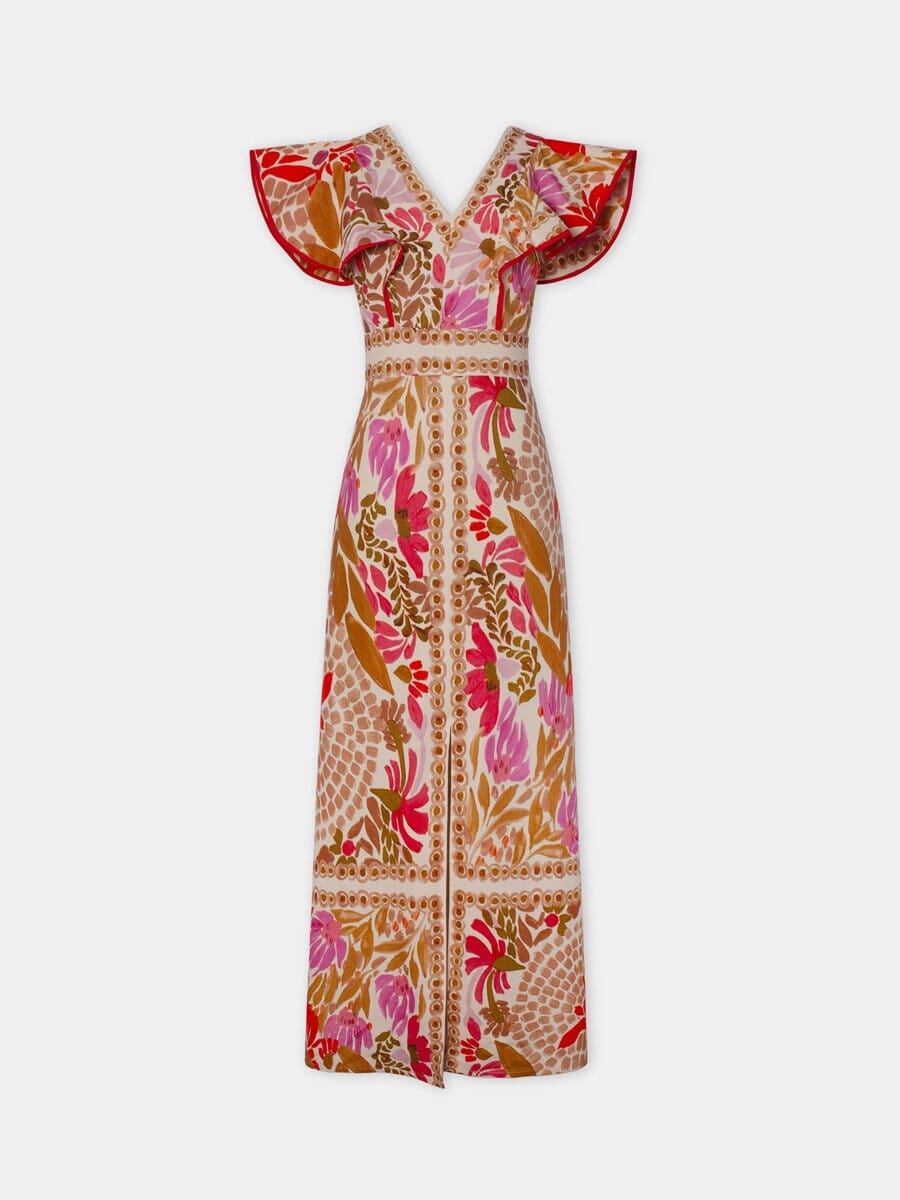 Bianca Colorful Maxi Dress