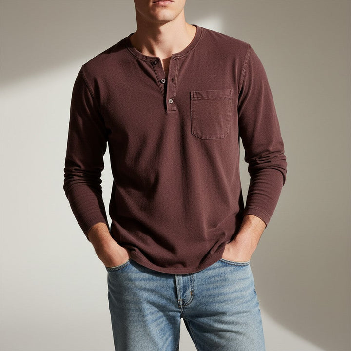 Orisano Long Sleeve Henley