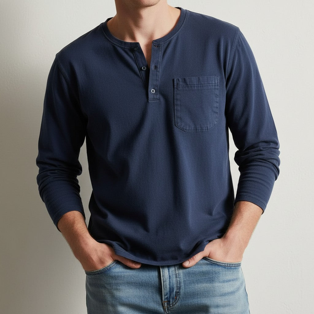 Orisano Long Sleeve Henley