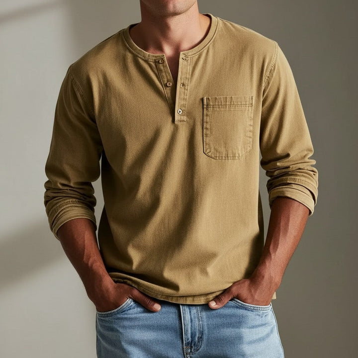 Orisano Long Sleeve Henley