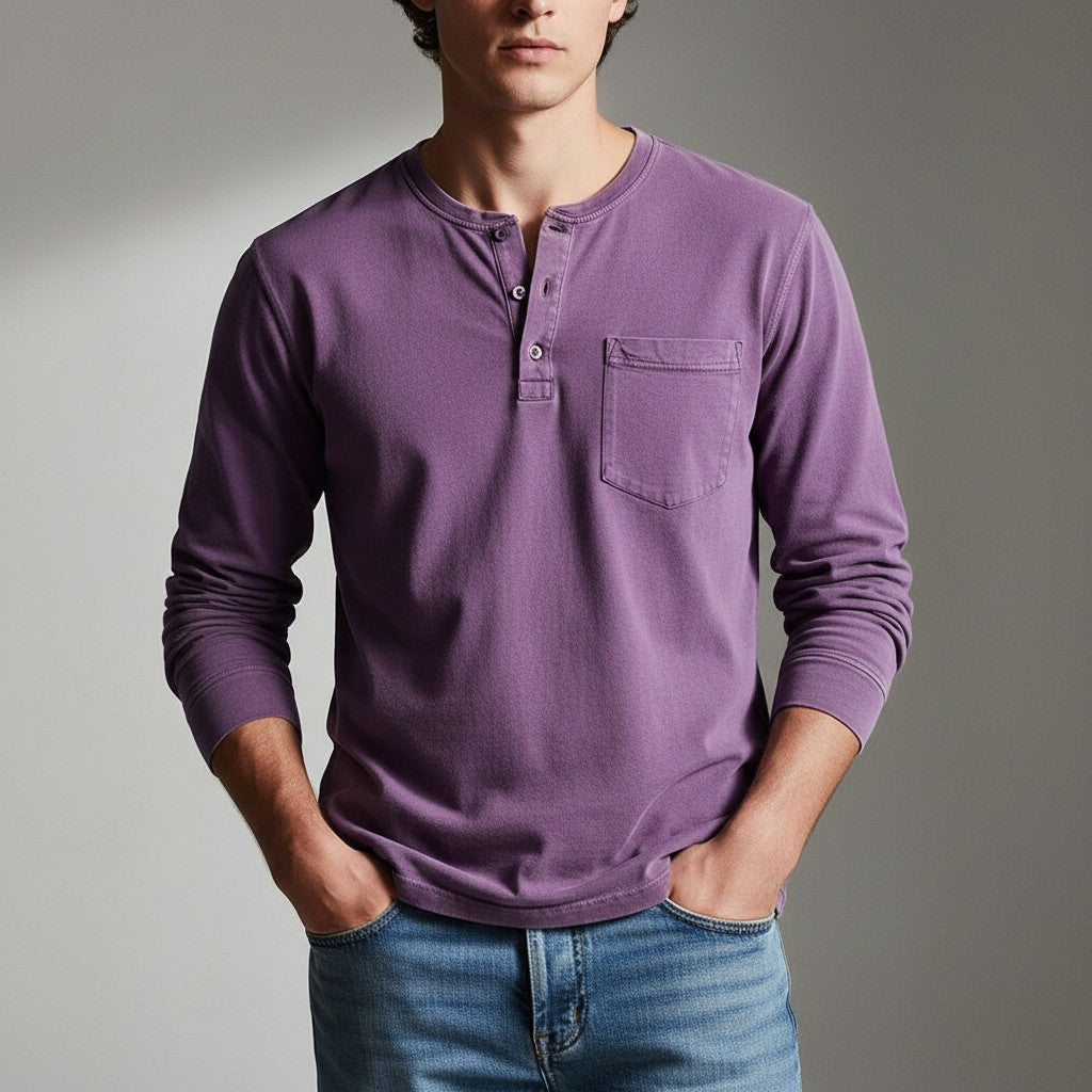 Orisano Long Sleeve Henley