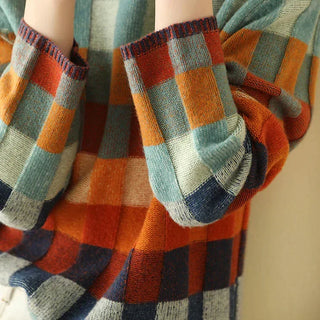 Romina Patchwork Turtleneck
