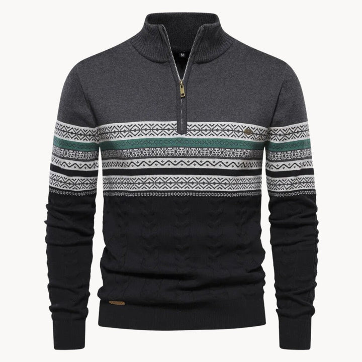 Chandail demi-zippé Reggio