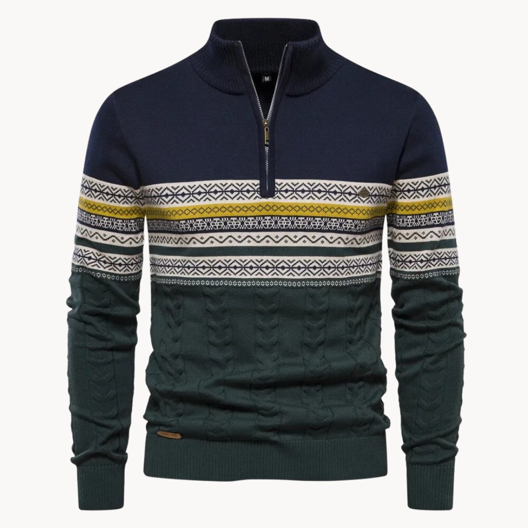 Chandail demi-zippé Reggio
