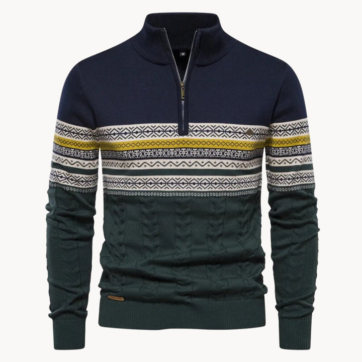 Chandail demi-zippé Reggio