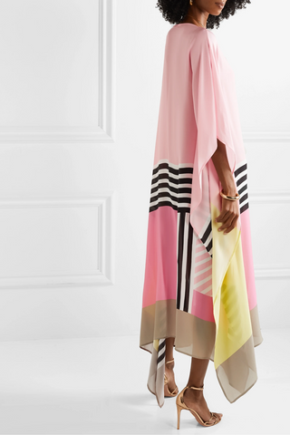 Iria Geometric Caftan Dress