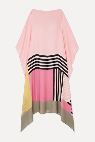 Iria Geometric Caftan Dress