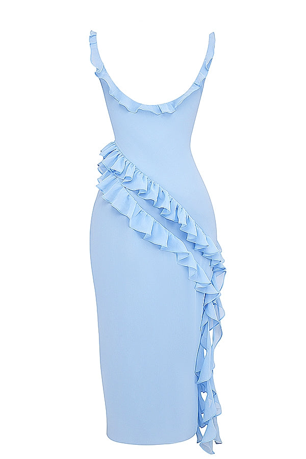 Dalia Ruffled Maxi Dress