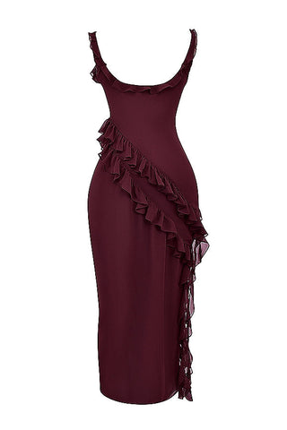 Dalia Ruffled Maxi Dress