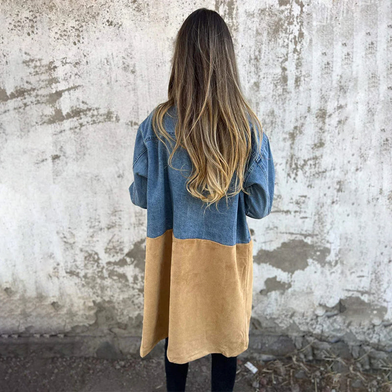 Sophie Mid-Length Stitch Detail Trench Coat