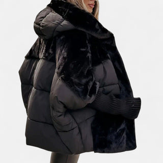 Juno Oversized Patchwork Puffer Jacket