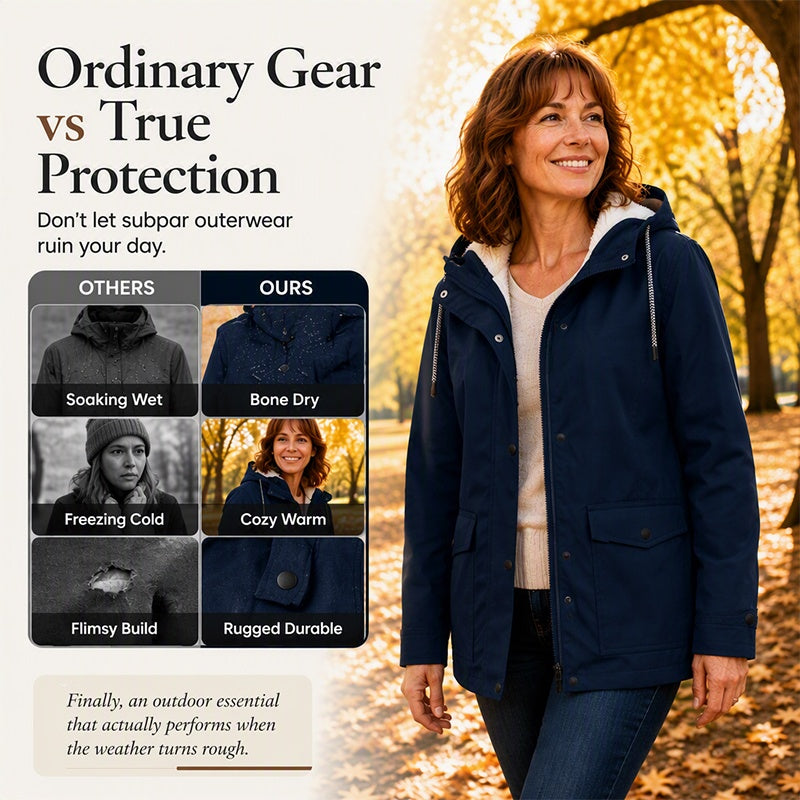 Leni Lined Hooded Jacket