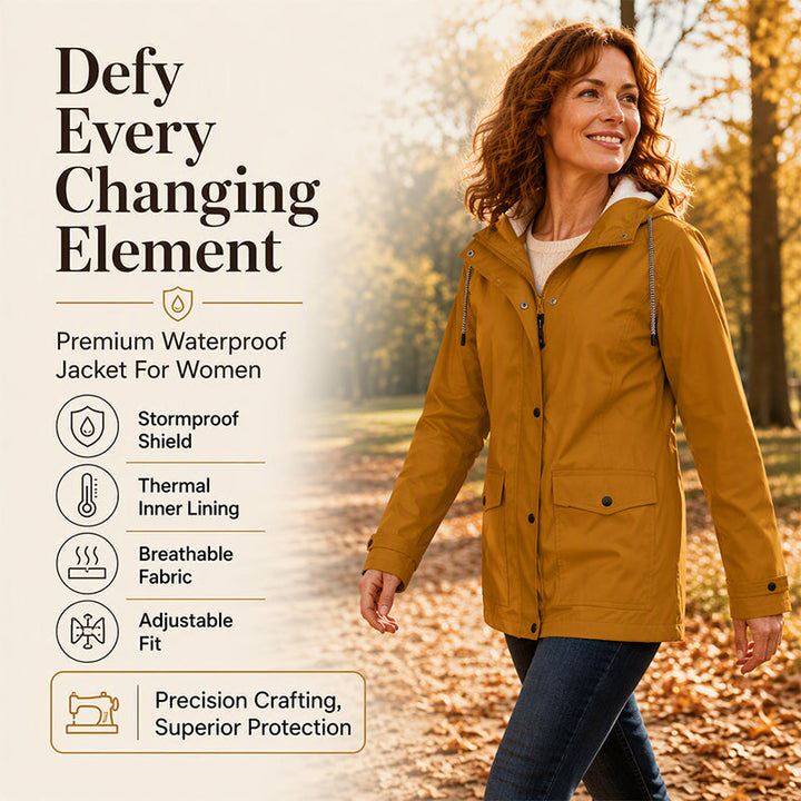 Leni Lined Hooded Jacket