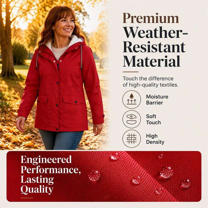 Leni Lined Hooded Jacket