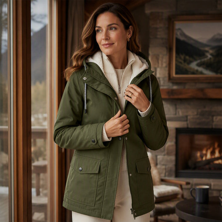 Leni Lined Hooded Jacket