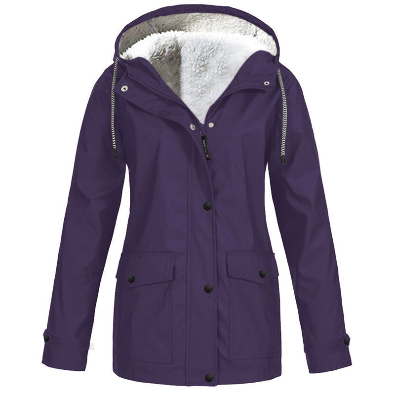 Leni Lined Hooded Jacket
