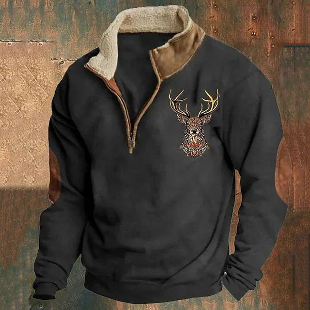 Zeke Zip-Up Sweater
