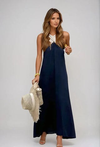 Martina Sleeveless Printed Dress