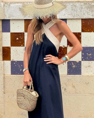 Martina Sleeveless Printed Dress