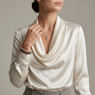 Valencio Cowl Neck Blouse