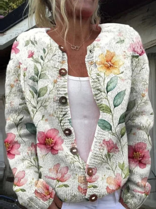 Cardigan élégant Zita Floral
