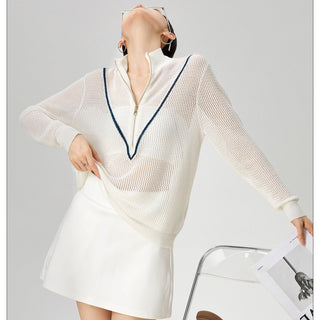 Vero Perforated Tennis Top