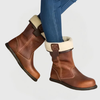 Hazel Cozy Winter Ankle Boots