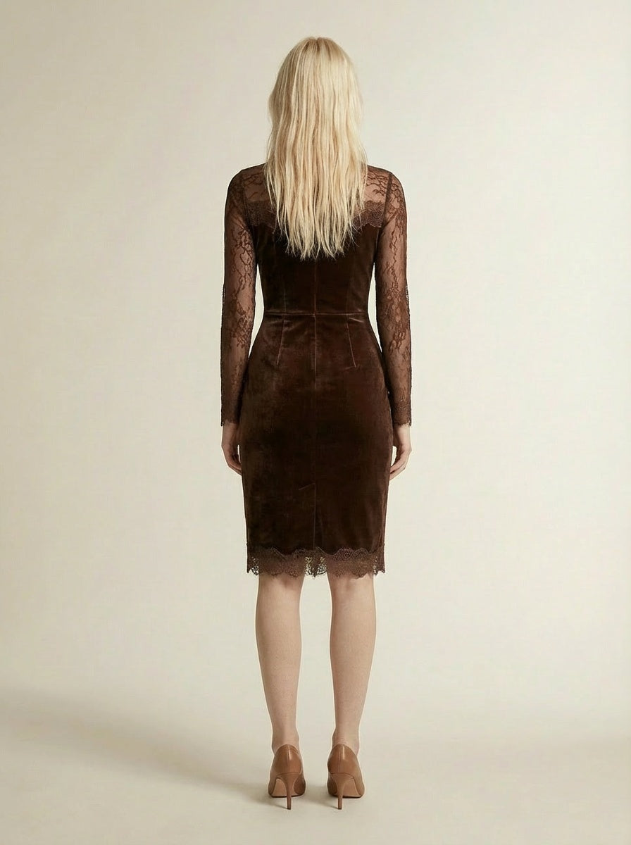 Sofie Keyhole Mini Dress