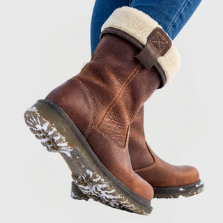 Hazel Cozy Winter Ankle Boots