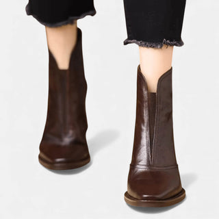 Orla Mid Heel Ankle Boots