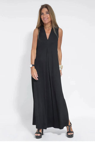 Ava Elegant Maxi Dress with Cardigan