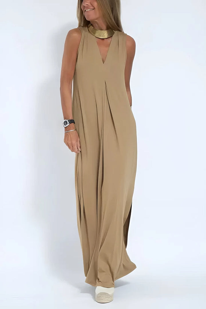 Meredith Elegant Dress & Cardigan Set