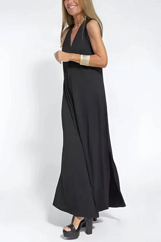 Meredith Elegant Dress & Cardigan Set