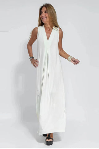 Ava Elegant Maxi Dress with Cardigan
